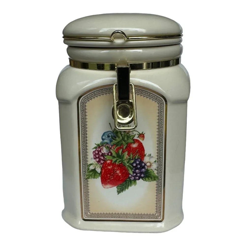 Knott's Berry Farm Foods Ceramic Kitchen Container 9.5